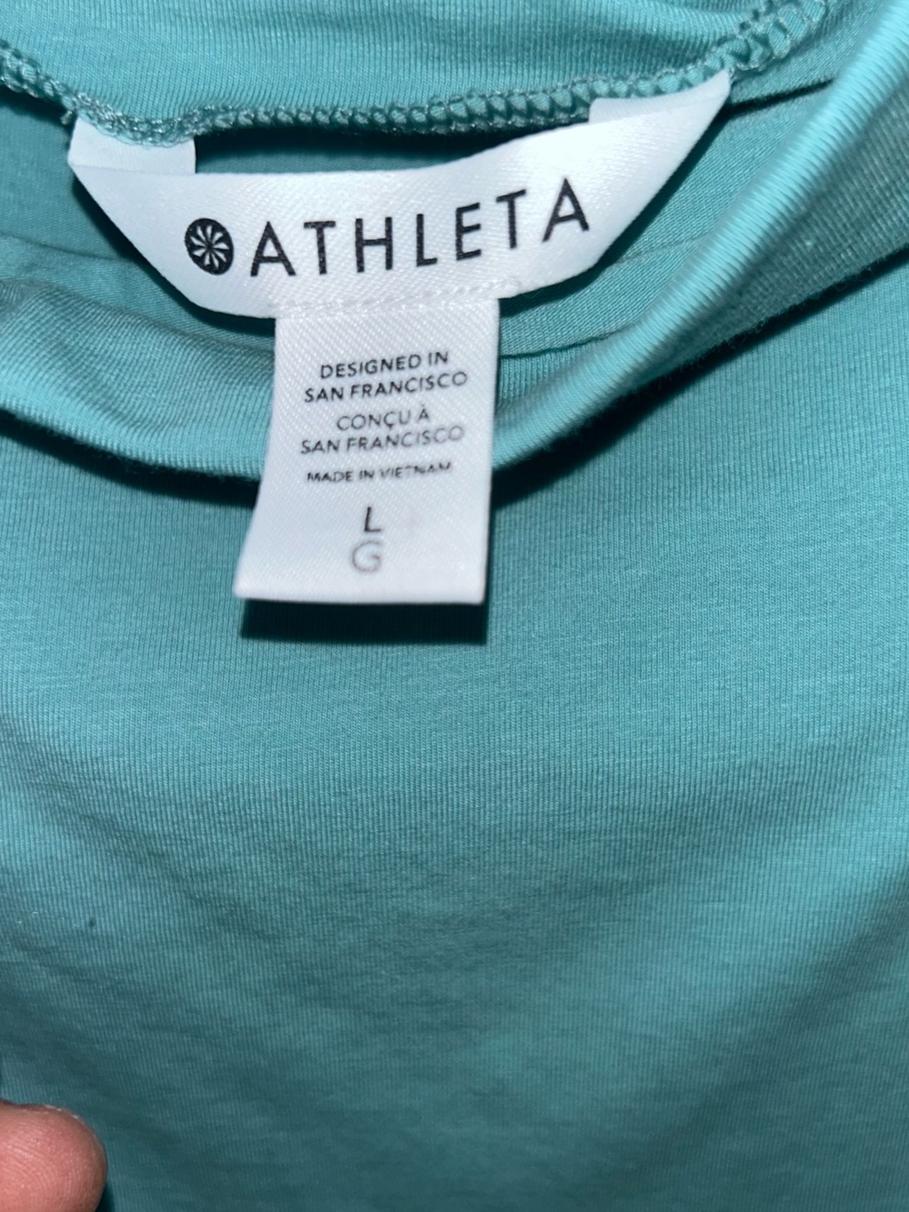 Athleta Women's Aqua Tank Top